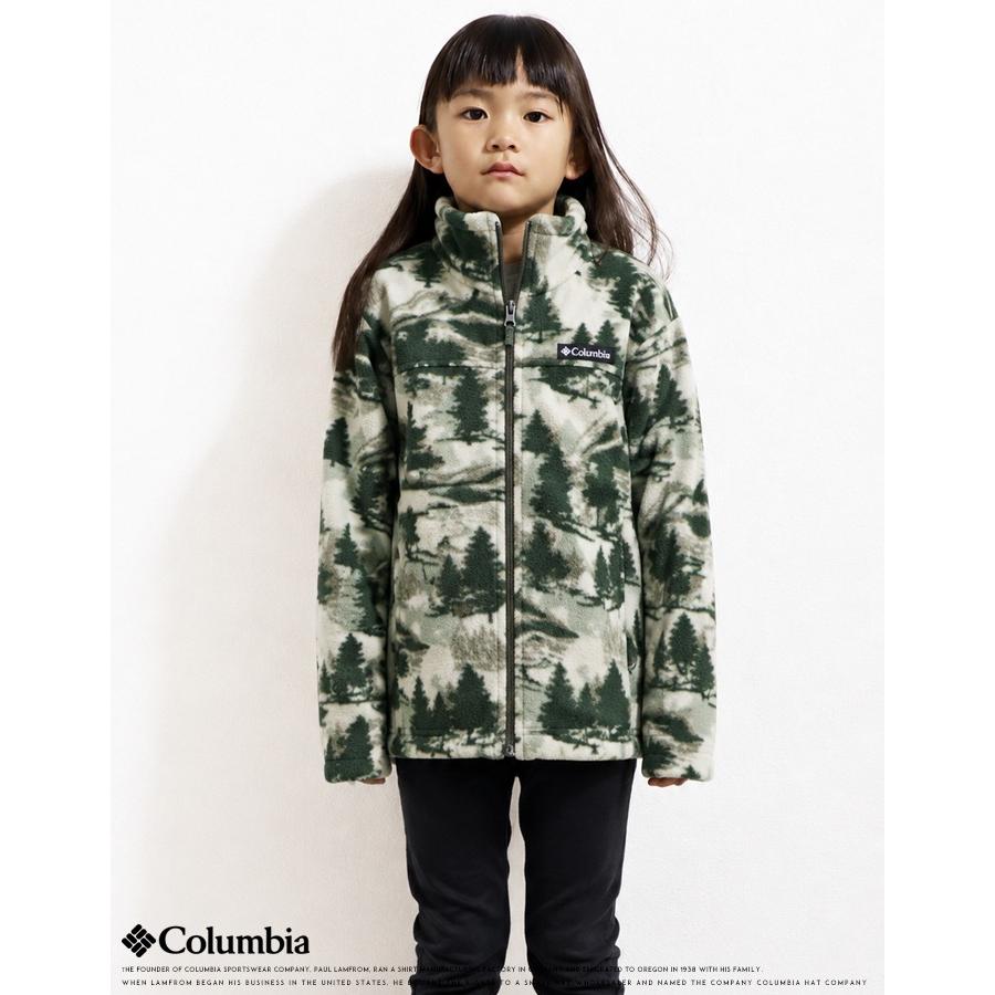 Columbia 迷彩柄スノーウェア　キッズサイズM Columbia（コロンビア） キッズ フリース ボア アウター ジャケット
