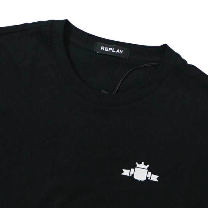 REPLAY（リプレイ） 【セール 40％OFF】REPLAY tシャツ 長袖 ロンt プリント ロゴ アメカジ メンズ men's 国内正規 ...