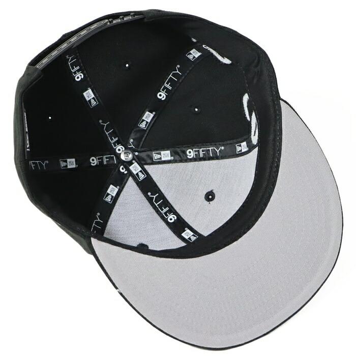 9FIFTY ニューエラ NEW ERA キャップ スナップバック 帽子 刺繍 サイド