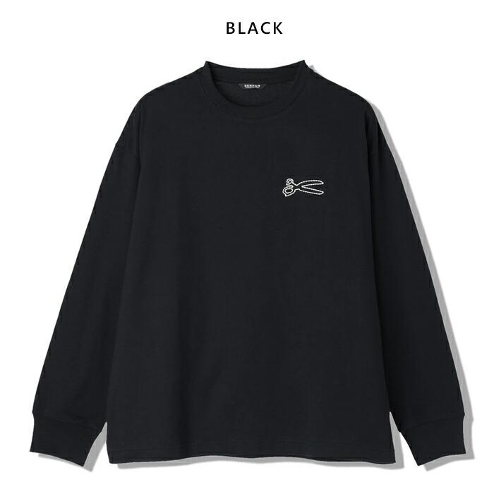 デンハム　ロングtシャツ DENHAM（デンハム） DENHAM tシャツ ロンt 長袖 刺繍 ロゴ ワン