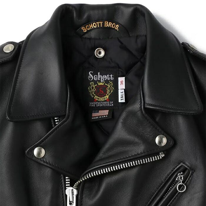 SCHOTT（ショット） 613US ONE STAR TALL ワンスター トール レザー