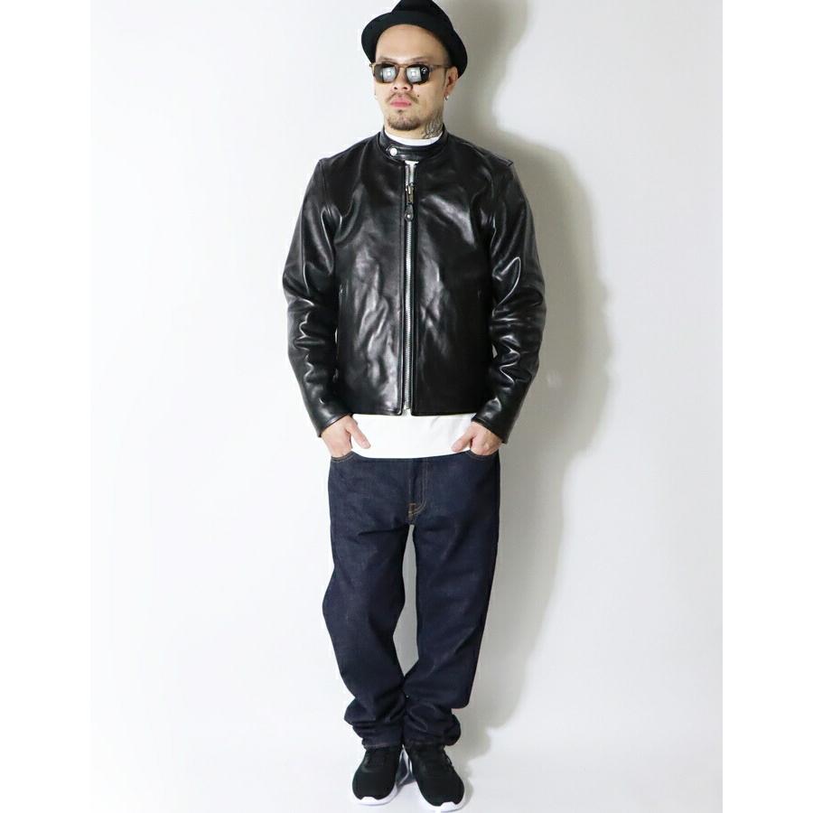 SCHOTT（ショット） レザージャケット 革ジャン カフェレーサータイプ