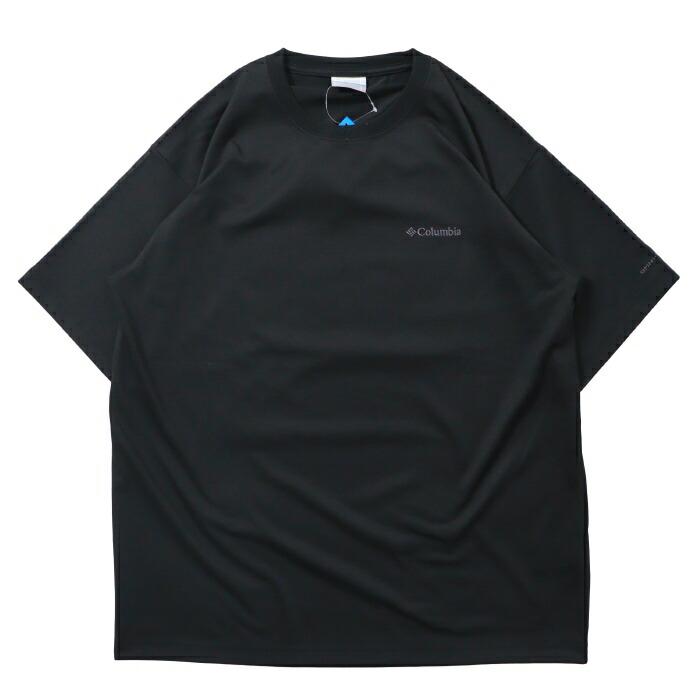 Columbia（コロンビア） tシャツ 速乾 半袖 プリント ロゴ 吸湿速乾性