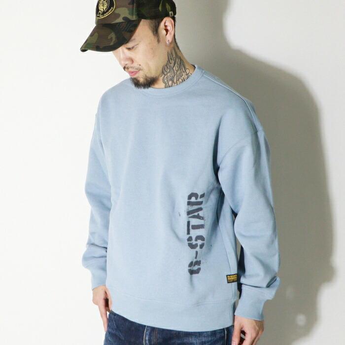 G-STAR RAW ジースターロウ スウェット トレーナー クルーネック 