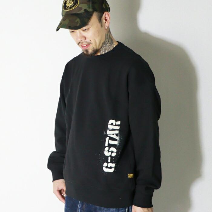 G-STAR RAW ジースターロウ スウェット トレーナー クルーネック 