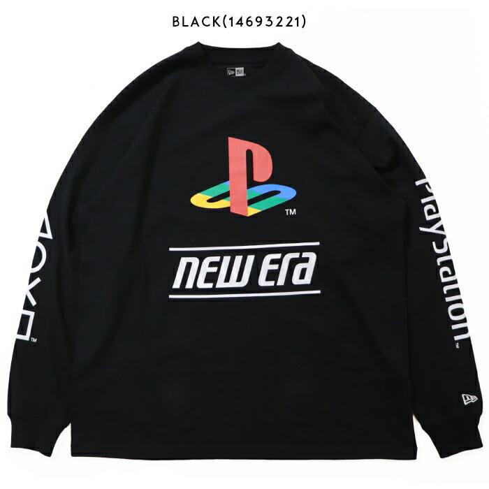 PlayStation 長袖カットソー Mサイズ　ブリストル NEW ERA（ニューエラ） NEW ERA tシャツ ロンT 長袖 オーバーサイズ