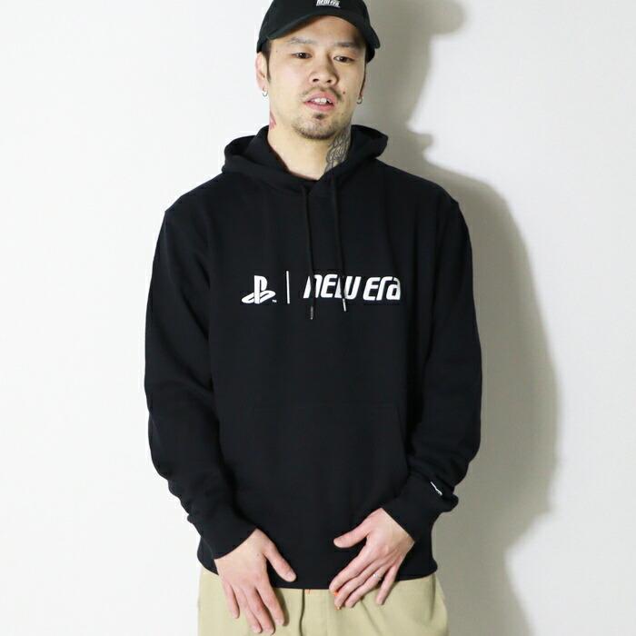 D*n様 NEW ERA PlayStation フード付きパーカー NEW ERA（ニューエラ） 正規品 プレイステーション コラボ 長袖