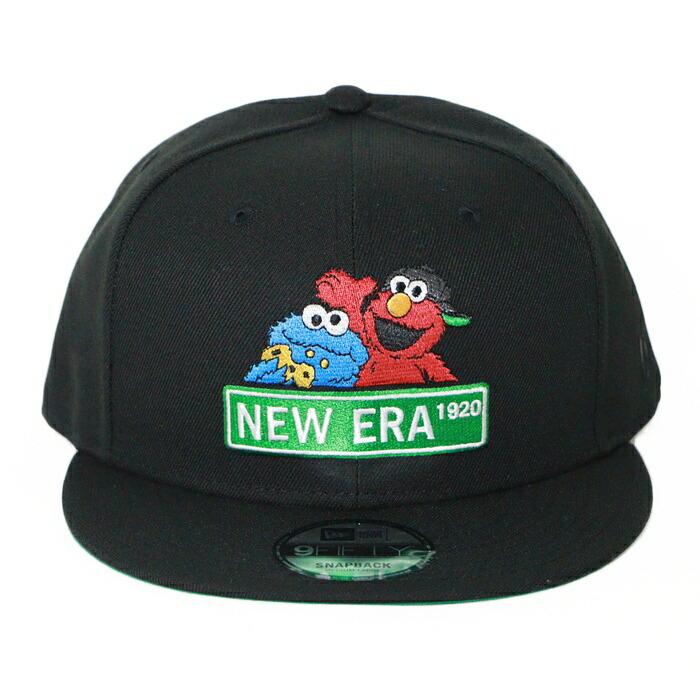 9FIFTY ニューエラ キャップ スナップバック コラボ セサミストリート