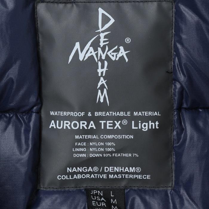デンハム DENHAM コラボ NANGA ナンガ アウター ダウンジャケット ロゴ スポーツ アメカジ メンズ 国内正規品 インポート ブランド 海外ブランド 01-25-10-20の画像