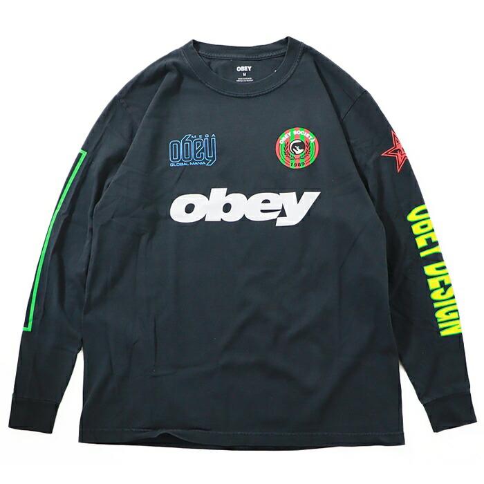 OBEY（オベイ） ロンT 長袖Tシャツ プリント シェパード・フェアリー