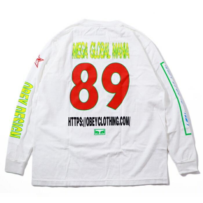 OBEY（オベイ） ロンT 長袖Tシャツ プリント シェパード・フェアリー