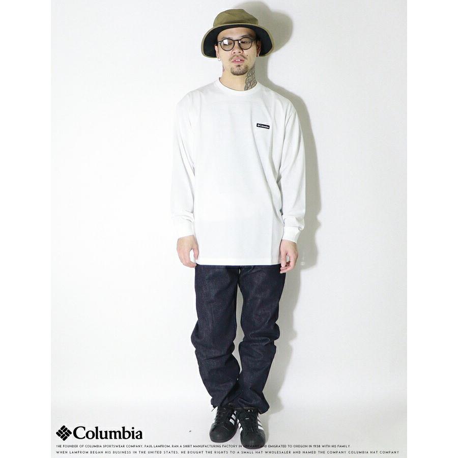 Columbia（コロンビア） 長袖Tシャツ ロンT tシャツ ロゴ 吸湿速乾性