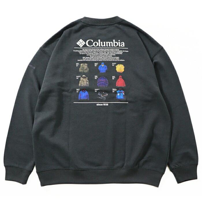 コロンビア スウェットトレーナー メンズ XL ネイビー紺 プリントロゴ 美品 Columbia（コロンビア） スウェット トレーナー クルーネック 長袖