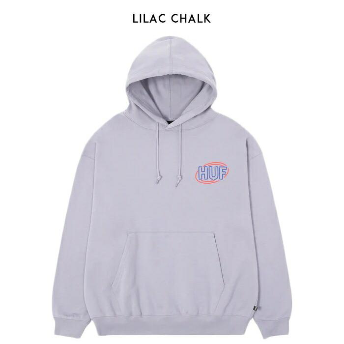 HUF グレー パーカー Lサイズ HUF（ハフ） パーカー スウェット プルオーバー グラフィック