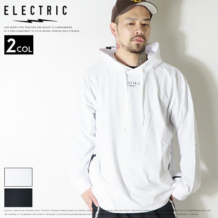 ELECTRIC（エレクトリック） パーカー フード 長袖 接触冷感 吸湿速乾