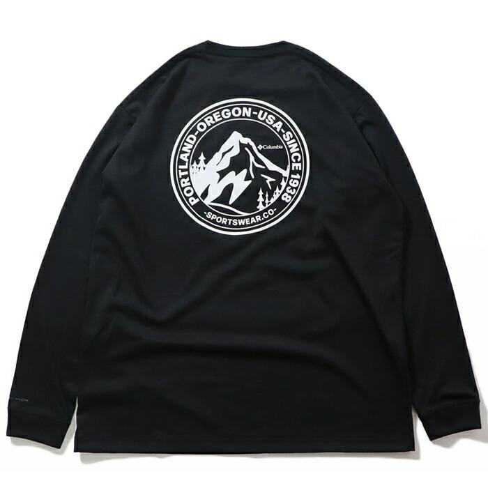 Columbia（コロンビア） 長袖Tシャツ ロンT tシャツ 吸湿速乾性 UV