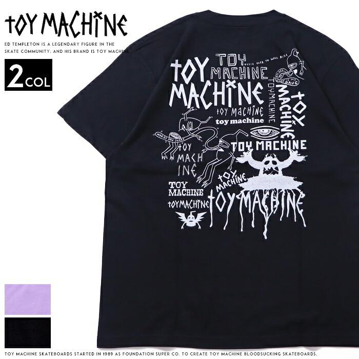 TOY MACHINE（トイマシーン） tシャツ 半袖 プリント ストリート系