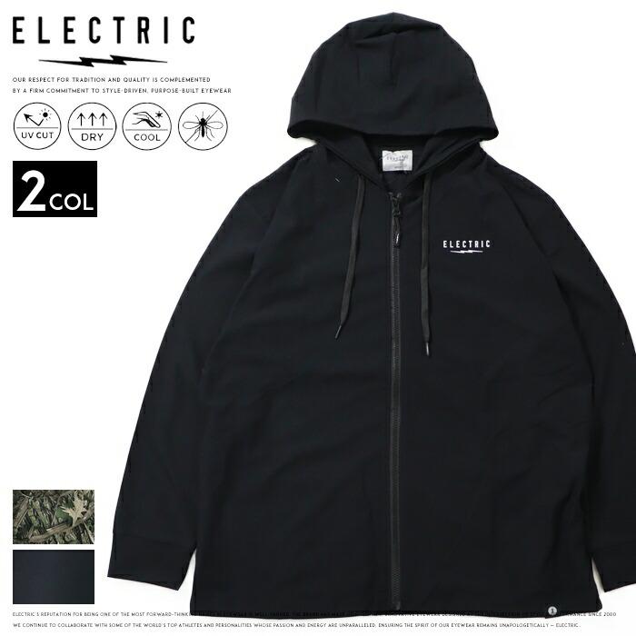 ELECTRIC（エレクトリック） ジップパーカー フード 長袖 ロゴ