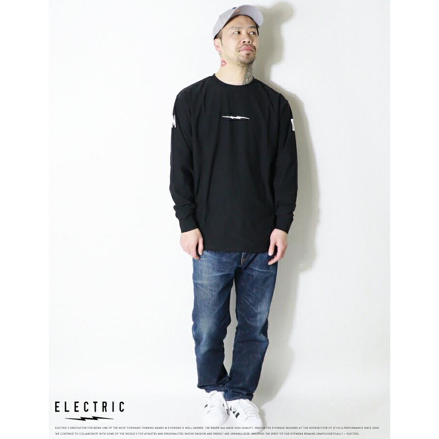 ELECTRIC（エレクトリック） ロンT 長袖Tシャツ プリント 接触冷感