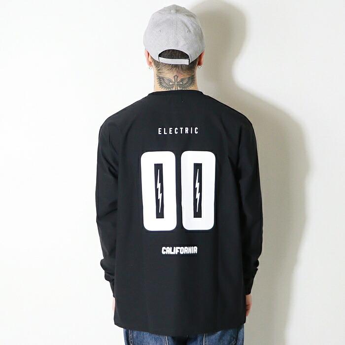 ELECTRIC（エレクトリック） ロンT 長袖Tシャツ プリント 接触冷感