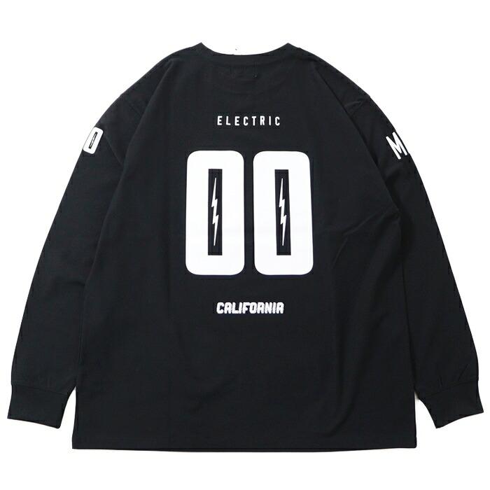 ELECTRIC（エレクトリック） ロンT 長袖Tシャツ プリント 接触冷感