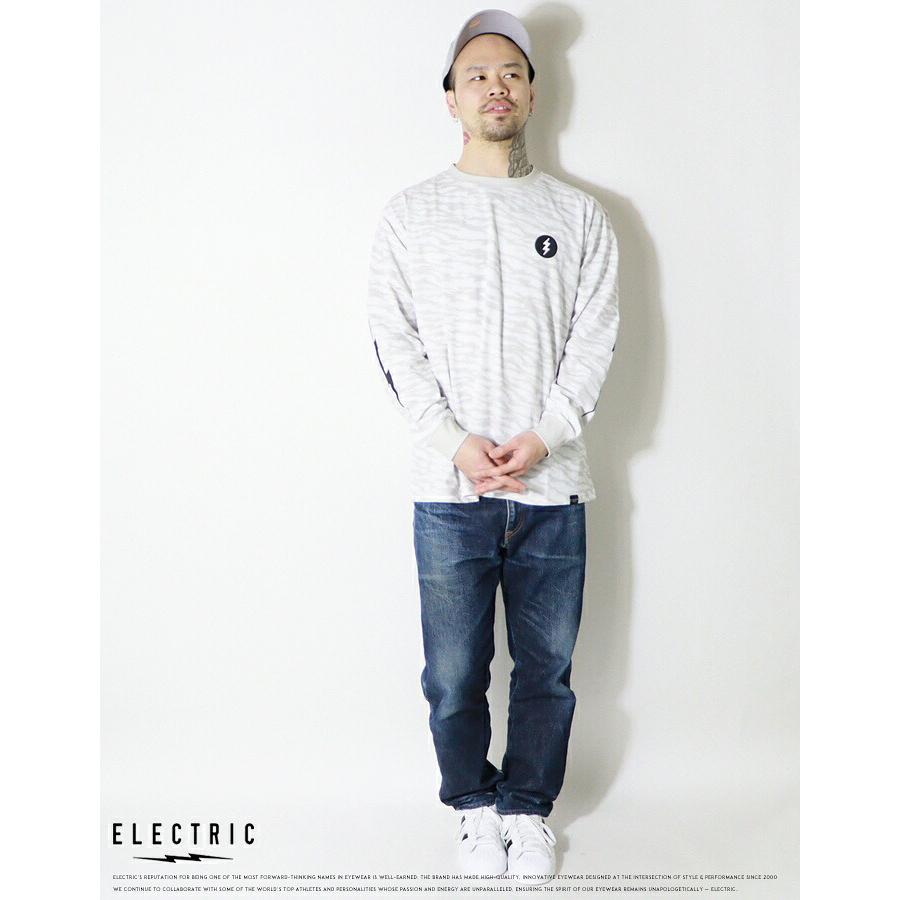 ELECTRIC（エレクトリック） ロンT 長袖Tシャツ プリント 接触冷感