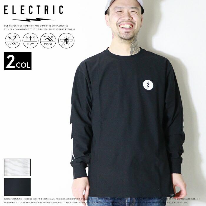ELECTRIC VARIAL DRY L/S TEE エレクトリック ELECTRIC（エレクトリック） ロンT 長袖Tシャツ プリント 接触冷感