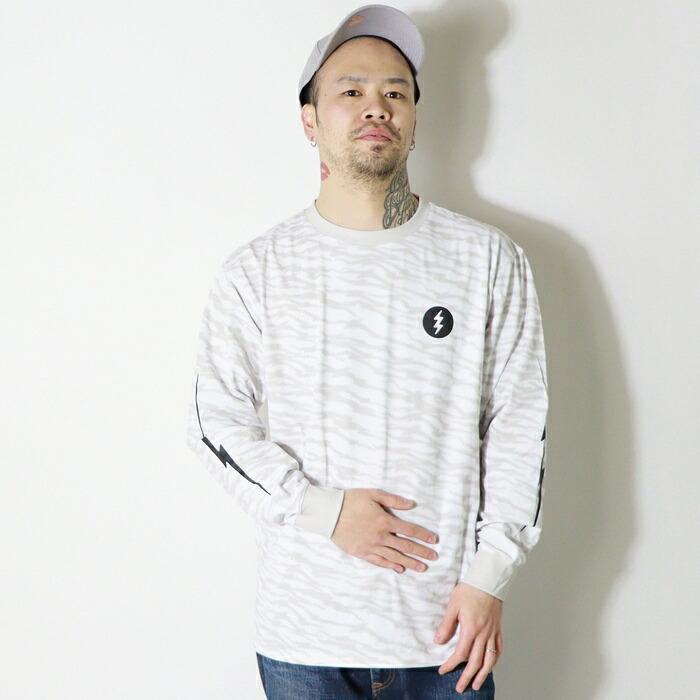 ELECTRIC（エレクトリック） ロンT 長袖Tシャツ プリント 接触冷感