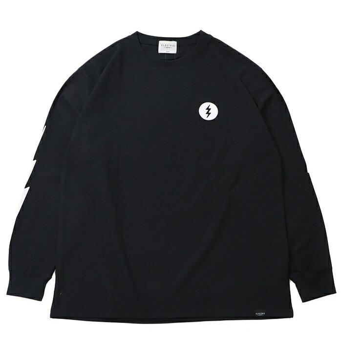 ELECTRIC（エレクトリック） ロンT 長袖Tシャツ プリント 接触冷感