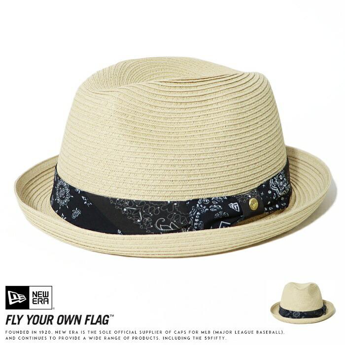 NEW ERA（ニューエラ） ハット フェドーラ 中折れハット メタルロゴ