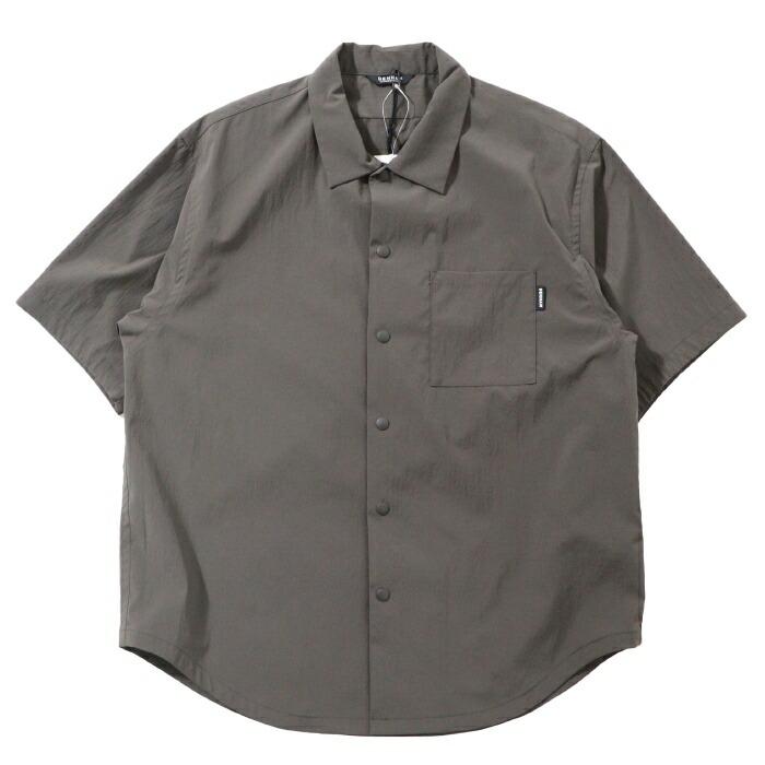 DENHAM（デンハム） シャツ 半袖シャツ ポケット 半袖 ロゴ アメカジ