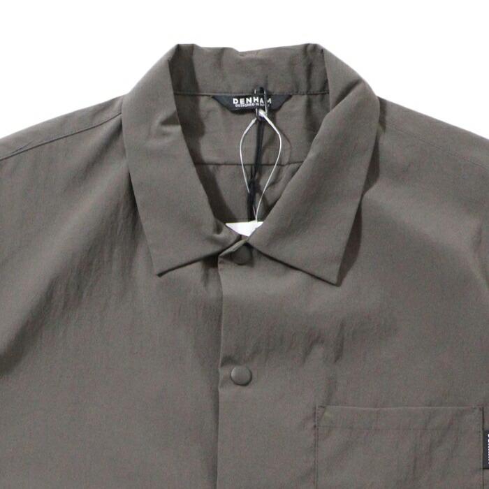 DENHAM カジュアルシャツ メンズ DENHAM（デンハム） シャツ 半袖シャツ ポケット 半袖 ロゴ アメカジ