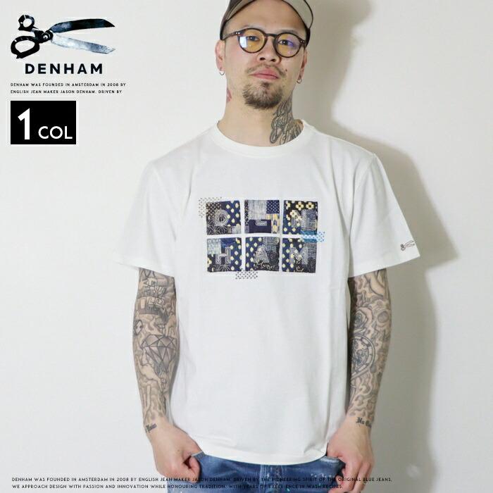 DENHAM（デンハム） DENHAM tシャツ 半袖 刺繍 ロゴ アメカジ メンズ