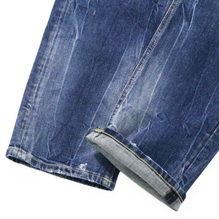 デンハム DENHAM ジーンズ ストレッチ スリム ダメージ加工 デニム ボトムス メンズ インポート ブランド 海外ブランド 01-26-01-11-050 RAZOR C 703の画像