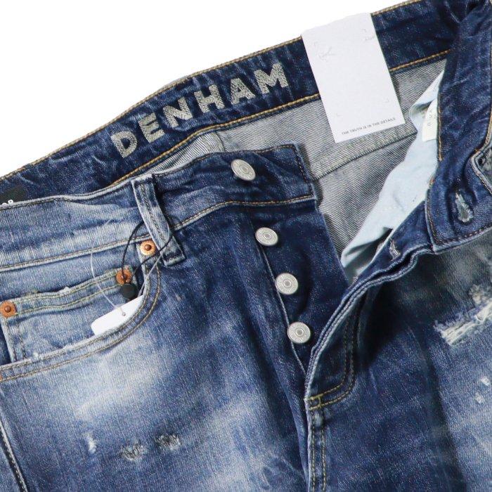 DENHAM（デンハム） ジーンズ ストレッチ スリム ダメージ加工 デニム