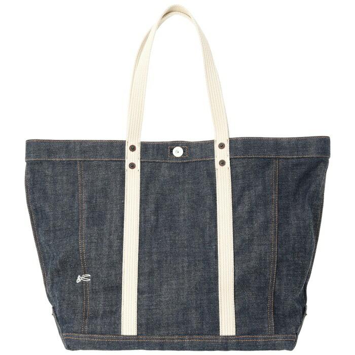 デンハム DENHAM トートバッグ デニム 刺繍 ロゴ かばん アメカジ メンズ レディース ユニセックス 国内正規品 ブランド 海外ブランド 01-26-01-84-006の画像