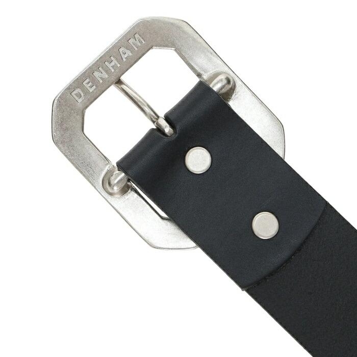 DENHAM レザーベルト新品16500円 タグ付 サイズ: 105/42 DENHAM（デンハム） ベルト レザーベルト カジュアル ビジネス