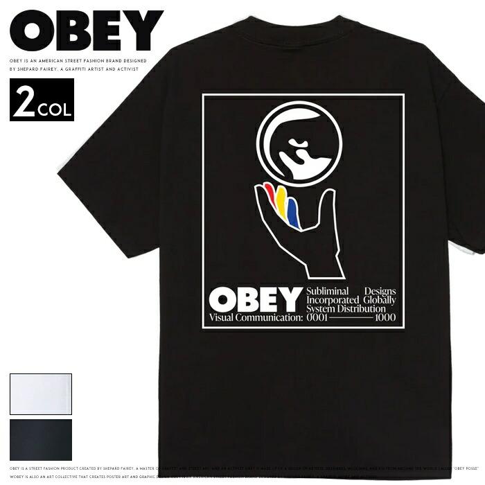 OBEY（オベイ） tシャツ 半袖 プリント シェパード・フェアリー