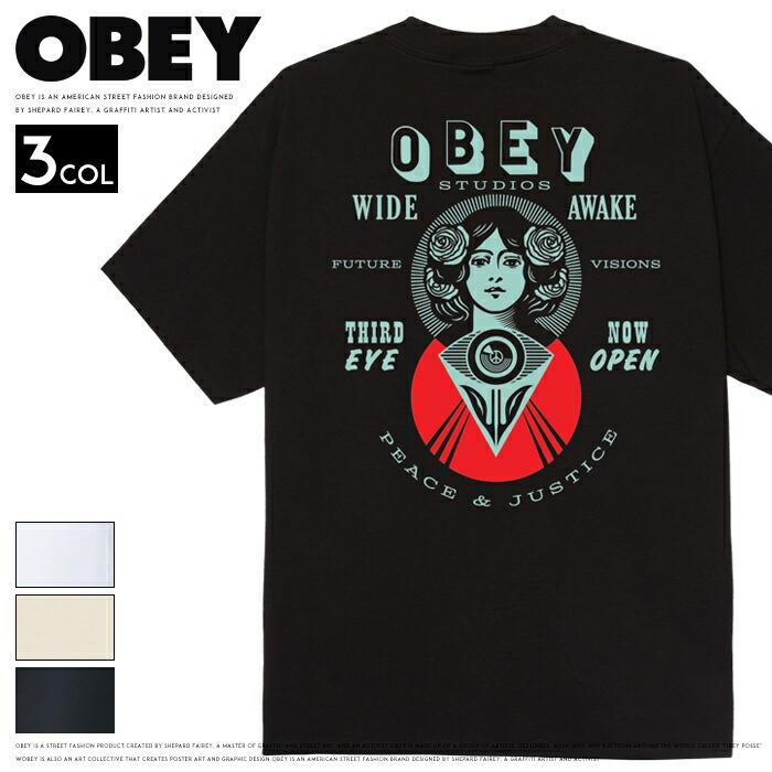 OBEY（オベイ） tシャツ 半袖 プリント シェパード・フェアリー