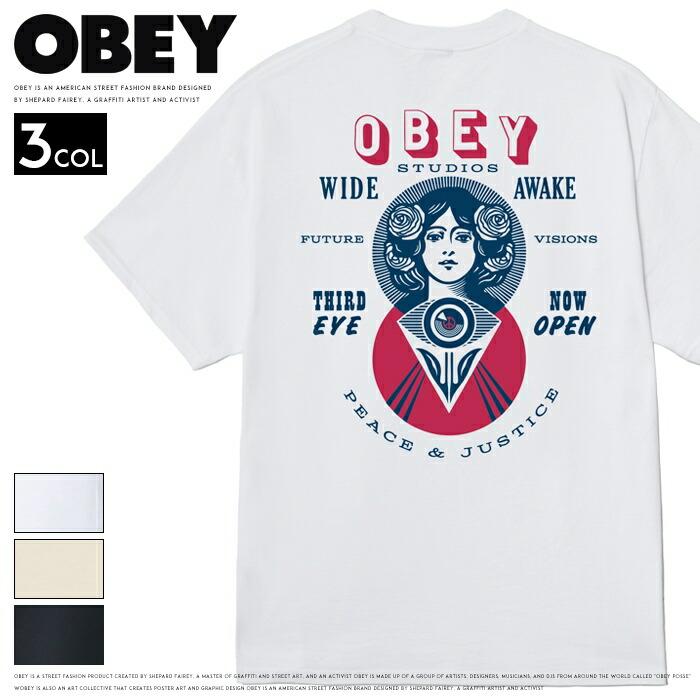 OBEY（オベイ） tシャツ 半袖 プリント シェパード・フェアリー