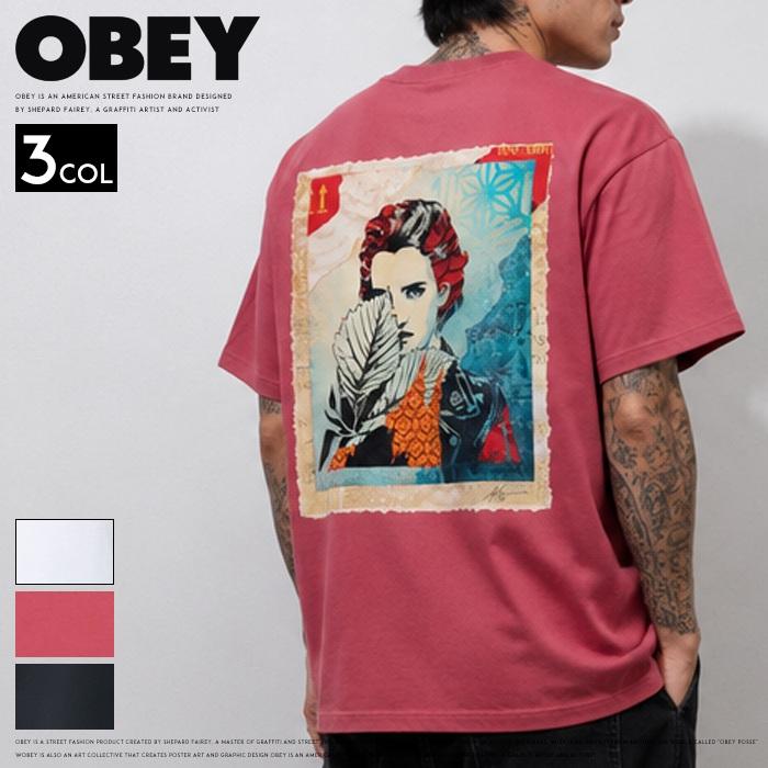 OBEY（オベイ） tシャツ 半袖 プリント シェパード・フェアリー