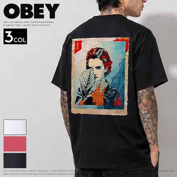 OBEY（オベイ） tシャツ 半袖 プリント シェパード・フェアリー