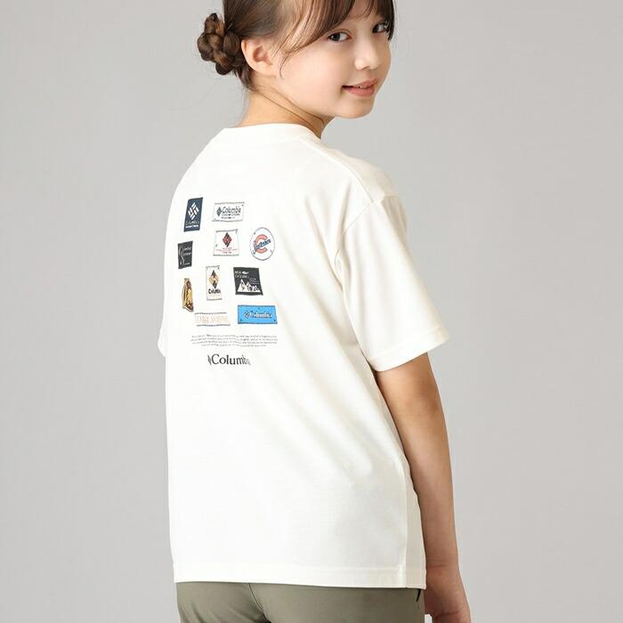 Columbia（コロンビア） キッズ/子供用 tシャツ 半袖 吸湿速乾 オムニ