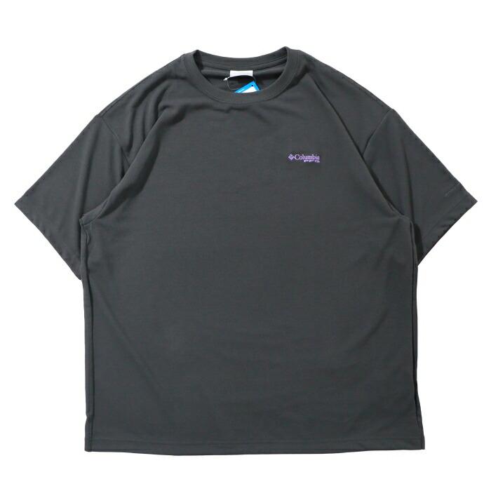Columbia（コロンビア） tシャツ 速乾 PFG 半袖 プリント ロゴ 吸湿速