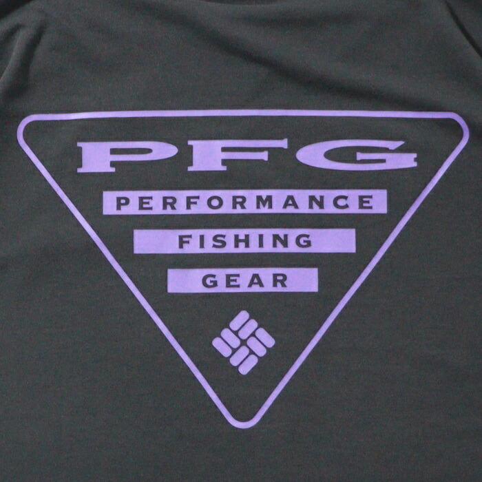Columbia（コロンビア） tシャツ 速乾 PFG 半袖 プリント ロゴ 吸湿速
