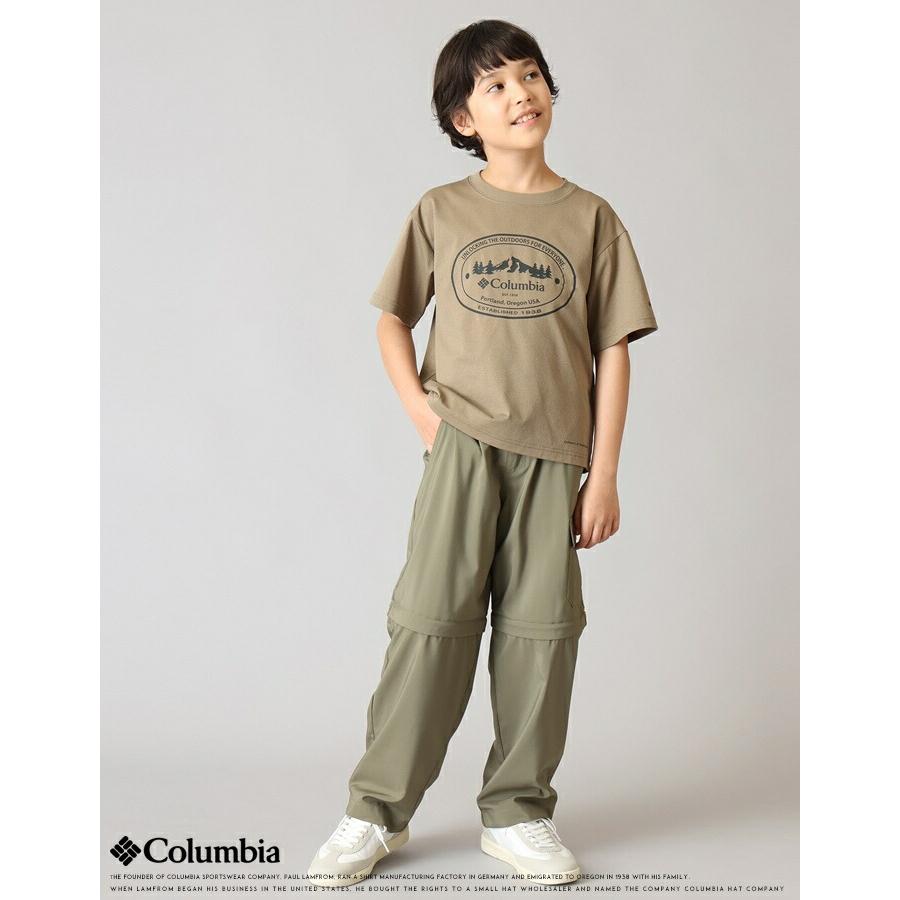 Columbia（コロンビア） キッズ/子供用 tシャツ 半袖 吸湿速乾性 冷却