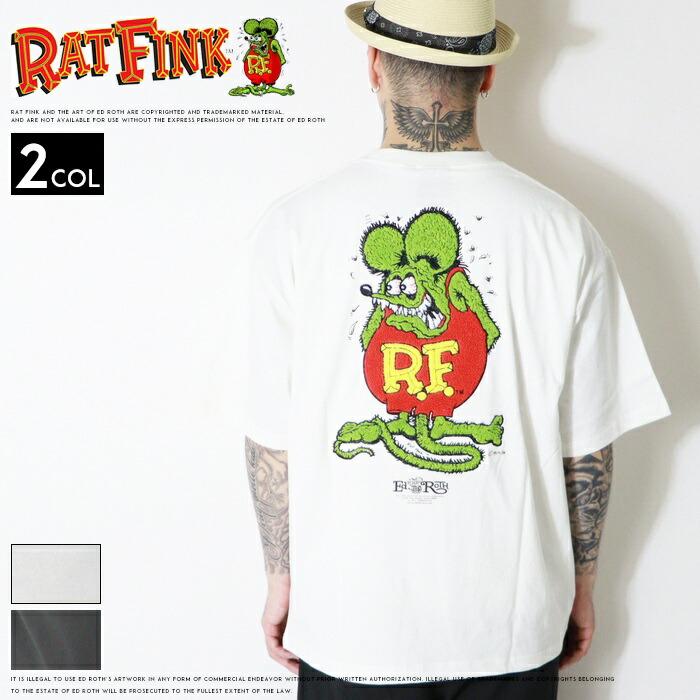 ANTIBAL ラットフィンク RAT FINK tシャツ 半袖 ビッグサイズ ゆったり