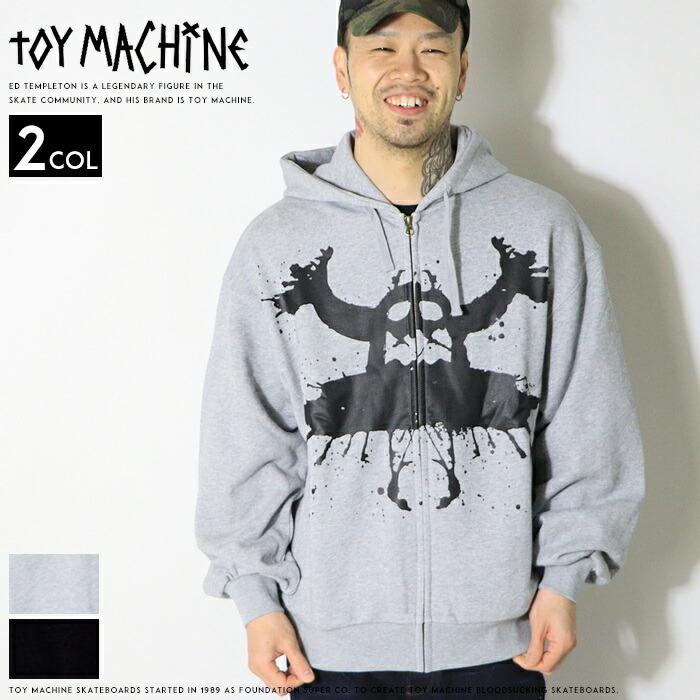 TOY MACHINE（トイマシーン） パーカー スウェット ジップアップ