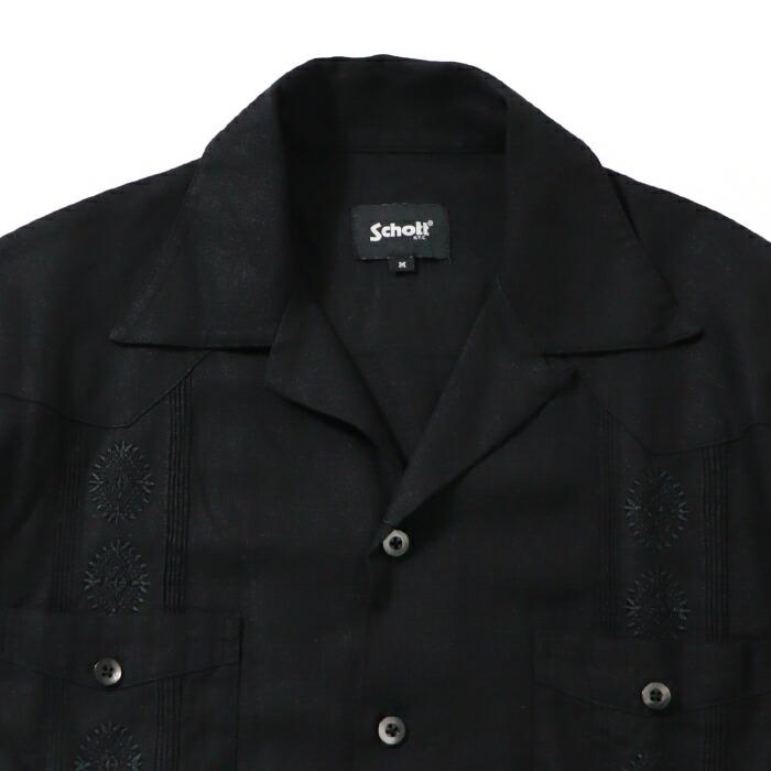 SCHOTT（ショット） キューバシャツ 半袖シャツ 開襟シャツ 50's