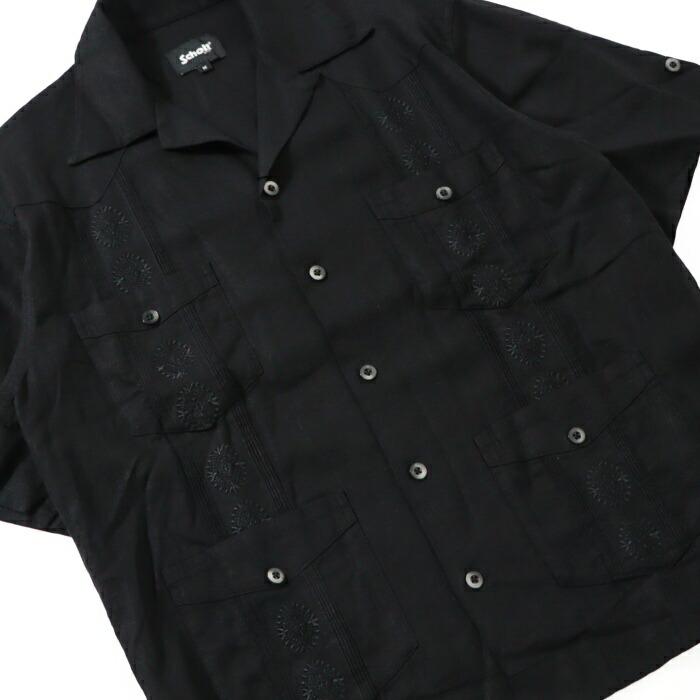 SCHOTT（ショット） キューバシャツ 半袖シャツ 開襟シャツ 50's